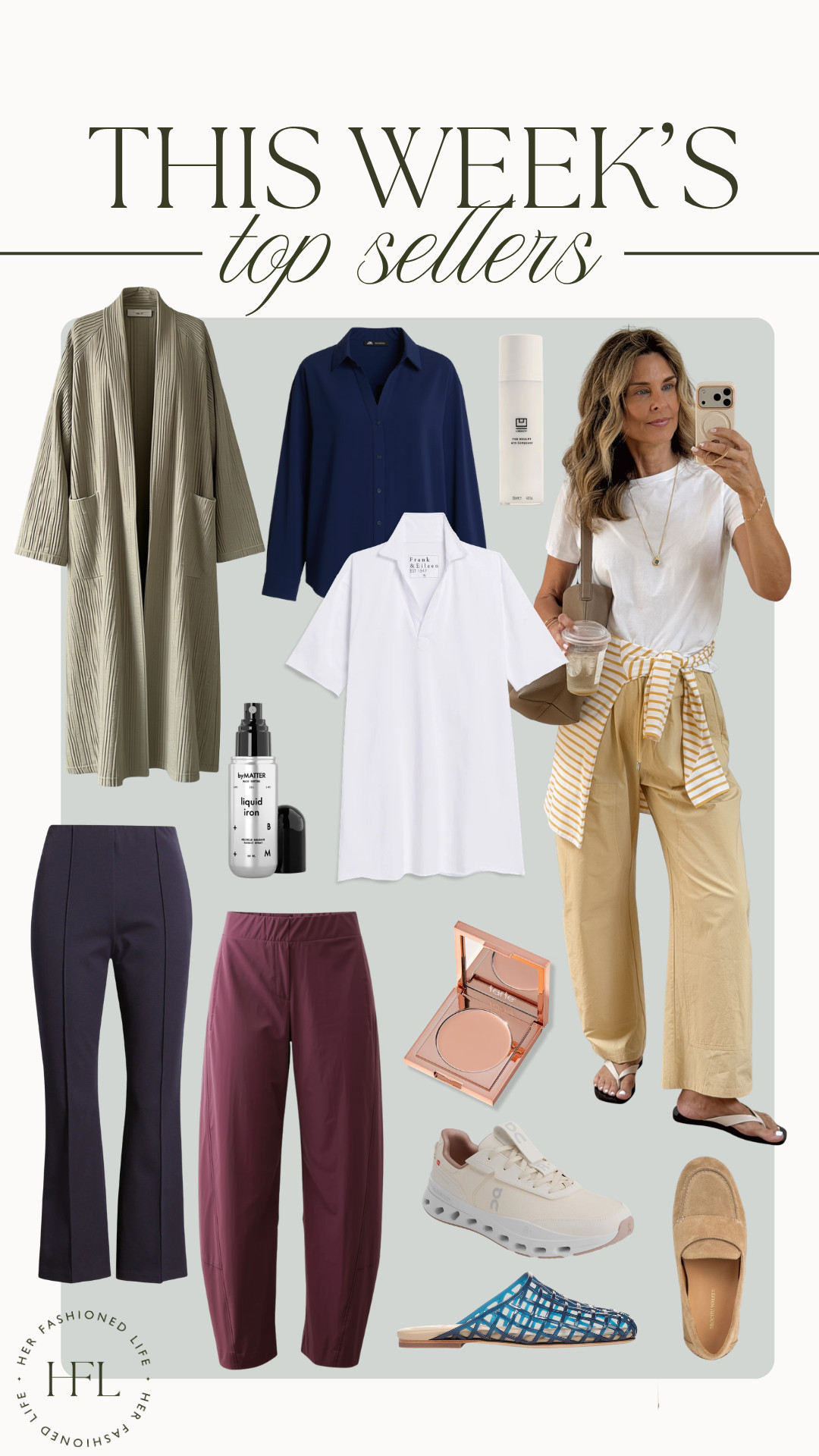 This week's top sellers are in! Use code HB25 for the robe and TAMMY15 for @Pistola!  

 #LTKootd #LTKOver40