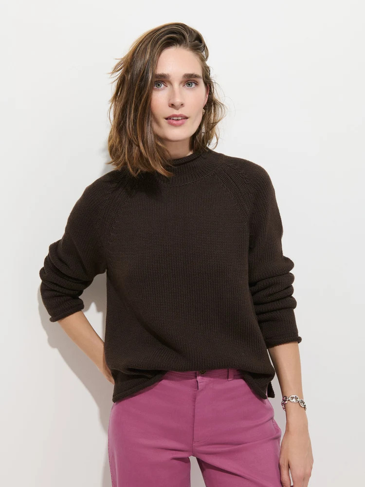 The Eastport Rollneck In Cotton | Alex Mill