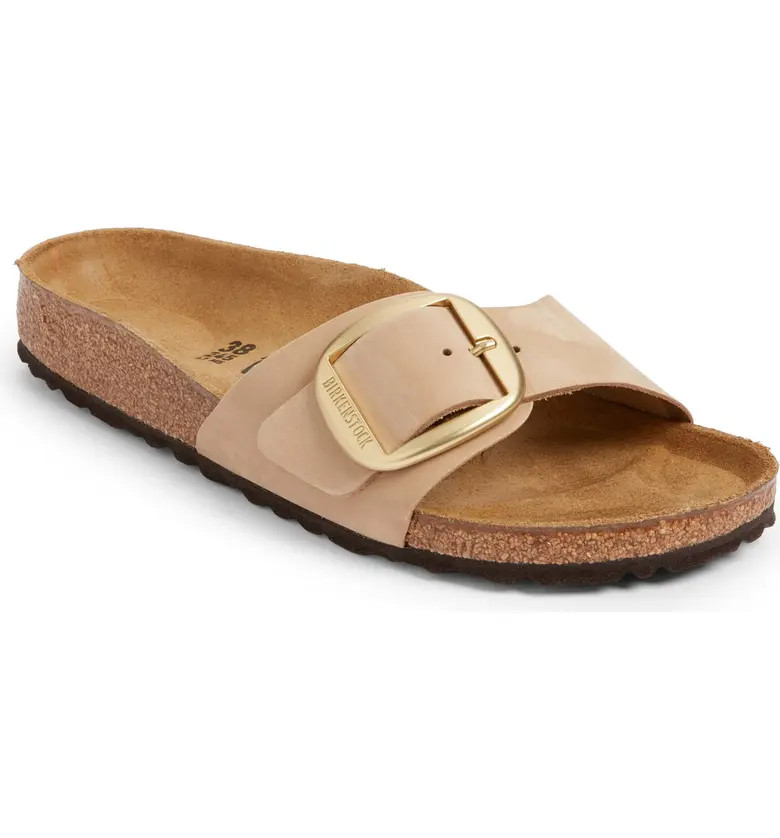 Madrid Big Buckle Slide Sandal (Women) | Nordstrom