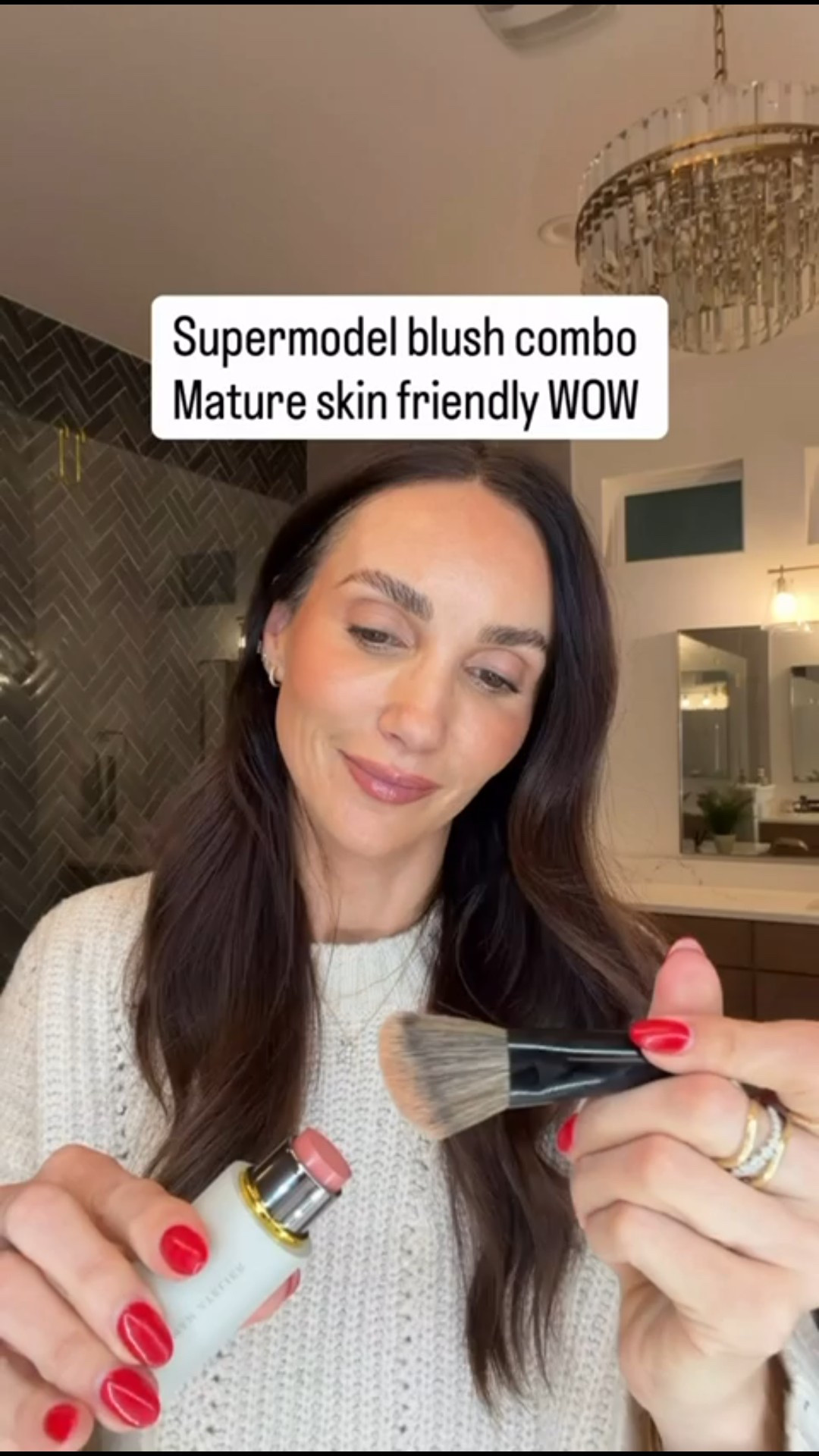 Supermodel blush combo, mature skin friendly, mature skin makeup, annabrstyle.

#LTKBeauty #LTKFindsUnder100