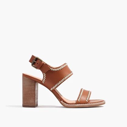 The Cora Stitched Sandal | Madewell
