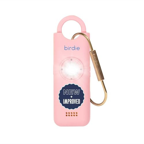 She’s Birdie 3.0 New Version – The Original Personal Safety Alarm for Women by Women–Loud Siren, Flash Light and Rechargeable Battery in a Variety of Colors (Blossom Pink) | Amazon (US)