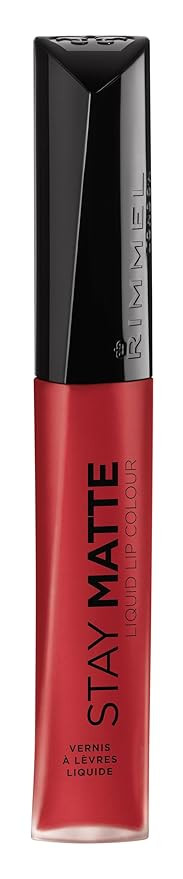 Rimmel London Stay Matte Liquid Lip Color with Full Coverage Kiss-Proof Waterproof Matte Lipstick... | Amazon (US)
