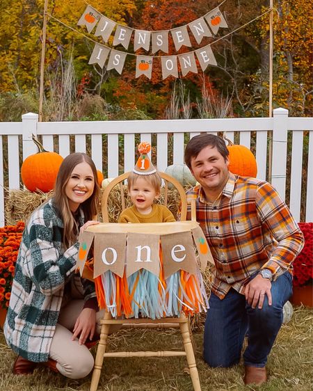 Baby boy fall pumpkin themed first birthday party! Pumpkin patch, banner, party hat for baby.

#LTKSeasonal #LTKfamily #LTKbaby