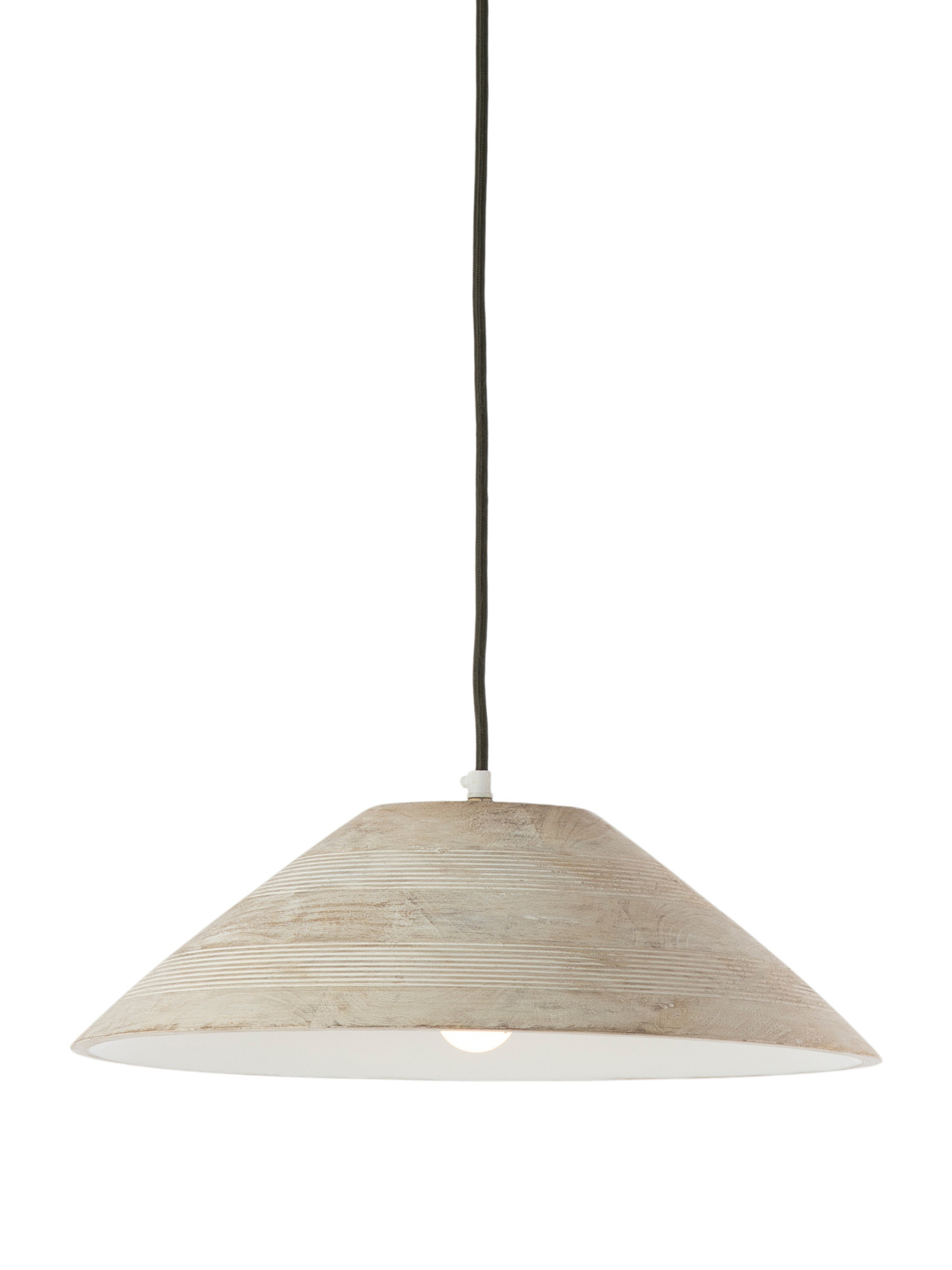18x8  Rockport Turned Wood Grain  Pendant | TJ Maxx