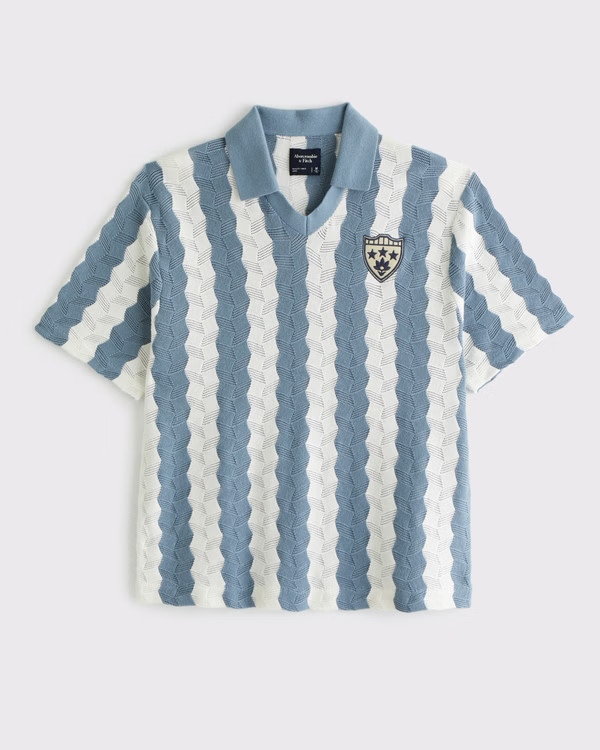 Soccer Jersey-Inspired Sweater | Abercrombie & Fitch (UK)