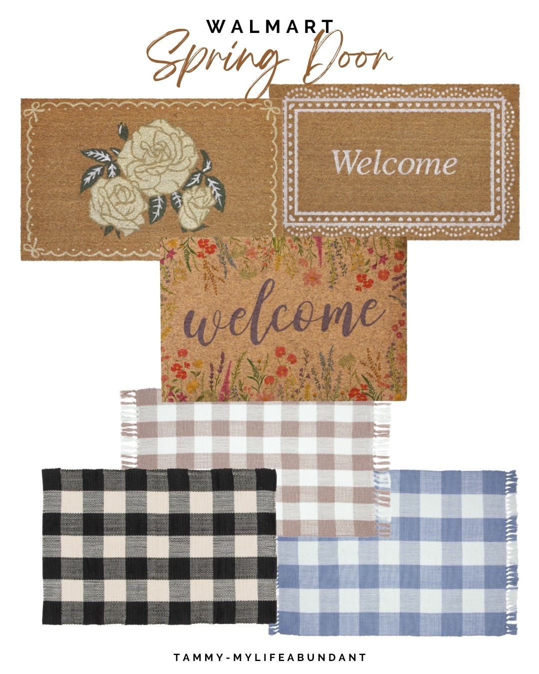 Spring Door Mats
#walmart #springdecor

#LTKSeasonal