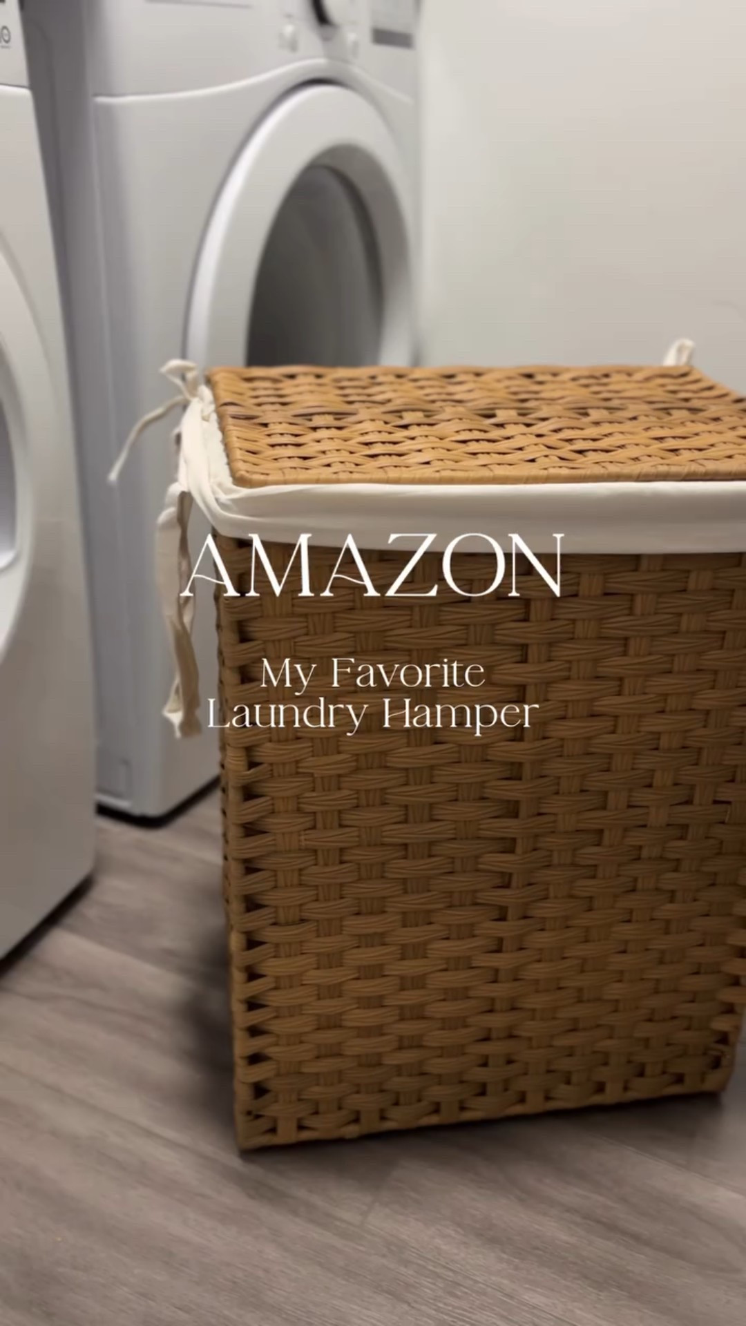 My favorite laundry hamper is finally on Amazon deals 👏 Black Friday 
Linked in my bio — follow & comment HAMper for the link! 
#amazonfinds #amazonhome #laundryroom #laundryhamper #amazondeals #blackfridaysale