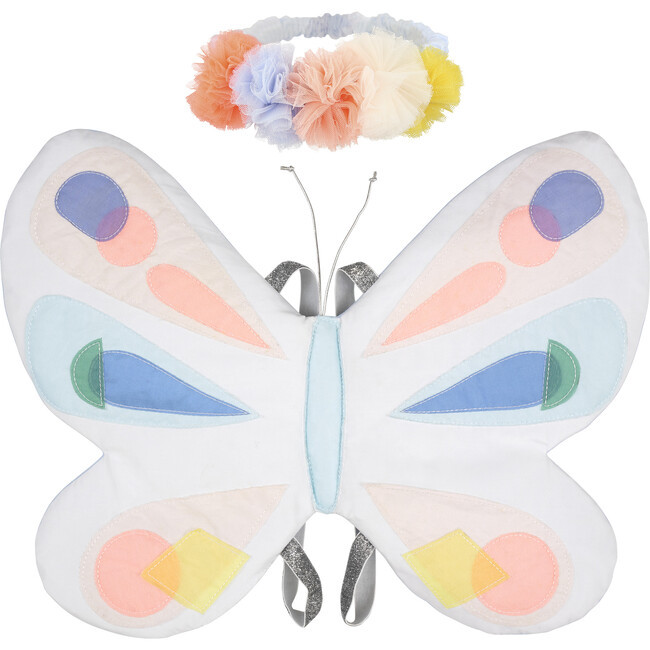 Meri Meri | Quilted Wings & Headband Set (Multicolor, One Size), Halloween Costume | Maisonette | Maisonette