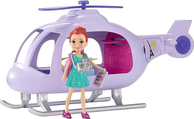 Polly Pocket! Helicóptero de Férias da Polly, Mattel | Amazon (BR)