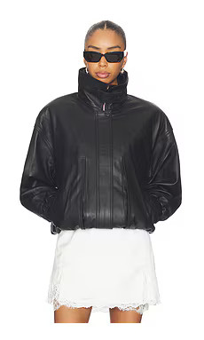 Leather Collar Jacket
                    
                    AEXAE | Revolve Clothing (Global)