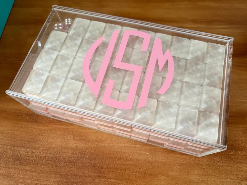 Mahjong Tile Acrylic Case | Etsy (US)
