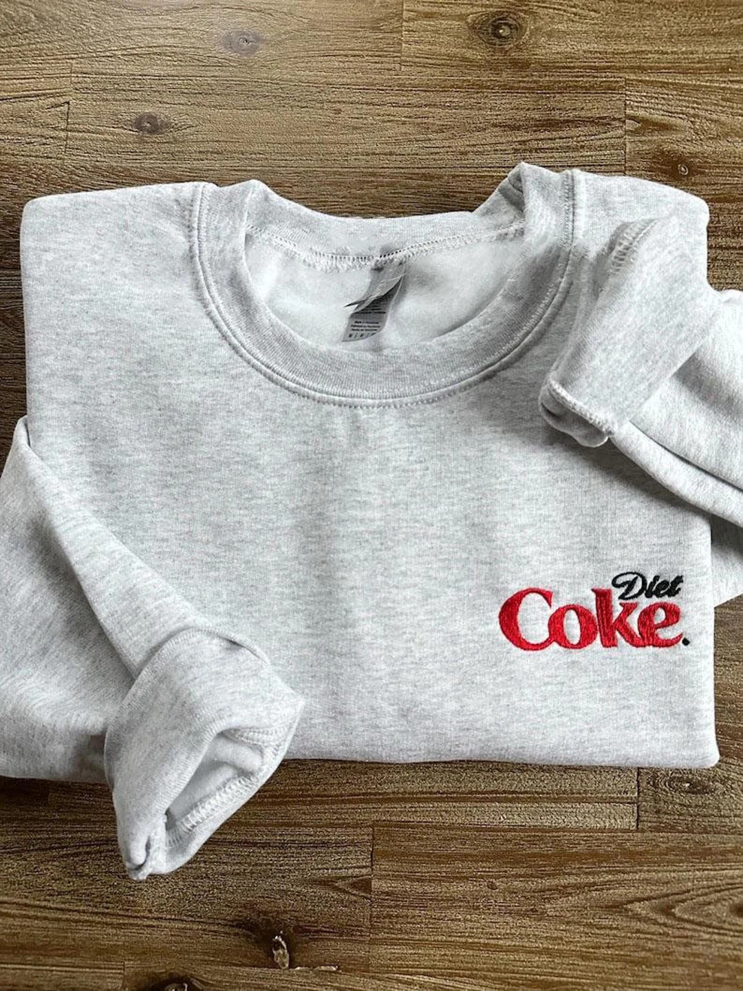 Diet Coke Sweatshirt, I Need Diet Coke Embroidered Sweater, Gift for Diet Coke Lover, Soda Gift, ... | Etsy (US)