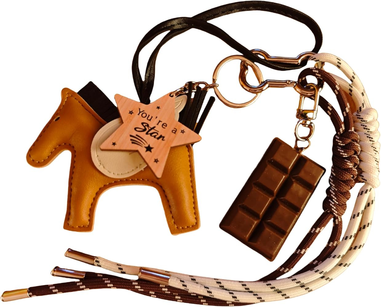 Designer Rope Bag Charms for Handbag Y2k Accessories Purse Charm Hanging Ornament Backpack Charm ... | Amazon (US)