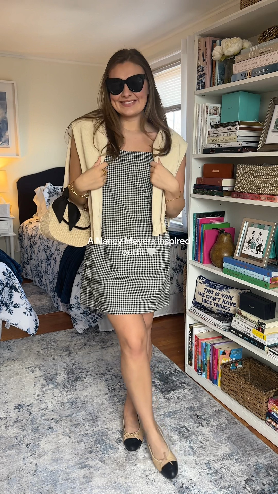 A very Nancy Meyers outfit! 🤍🐚

Nancy Meyers inspired outfit, gingham dress, Chanel flats, Target handbag, coastal grandmother aesthetic, classic chic style, effortless elegance, preppy summer outfit, timeless fashion, Hamptons-inspired look, Target dress, relaxed yet polished, sophisticated casual, breezy summer style, old money aesthetic, neutral outfit inspiration, linen and gingham, #LTKstyletip, #LTKfashion, #LTKclassic, #coastalgrandmother, #nancymeyersaesthetic, #timelessstyle, #classicfashion, #preppyoutfit, #summerstyle, #elevatedcasual, #oldmoneyaesthetic, #chicandclassic

#LTKWorkwear #LTKSeasonal #LTKShoeCrush