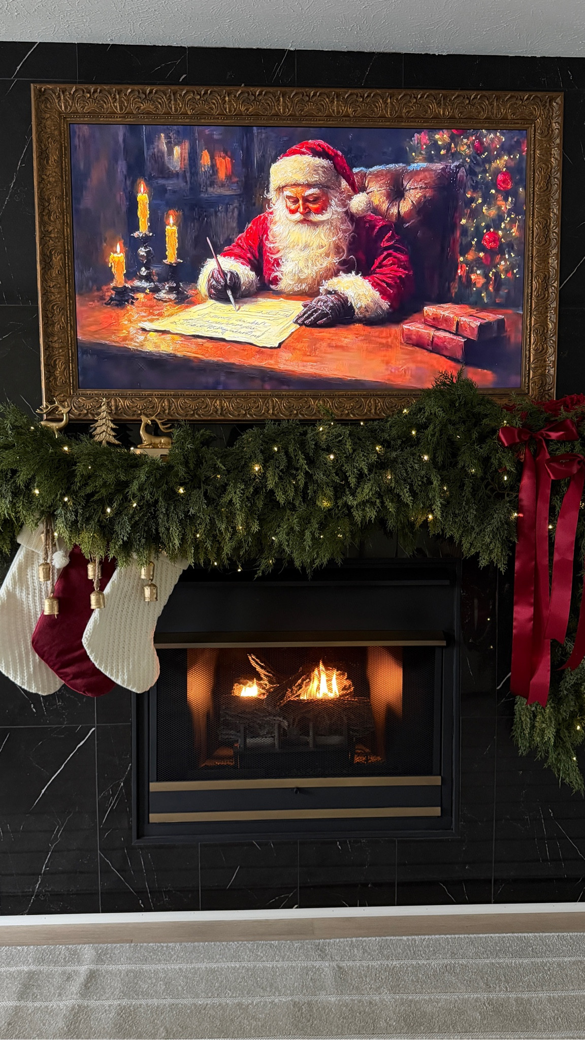 Decking the halls with festive decor #ChristmasDecor