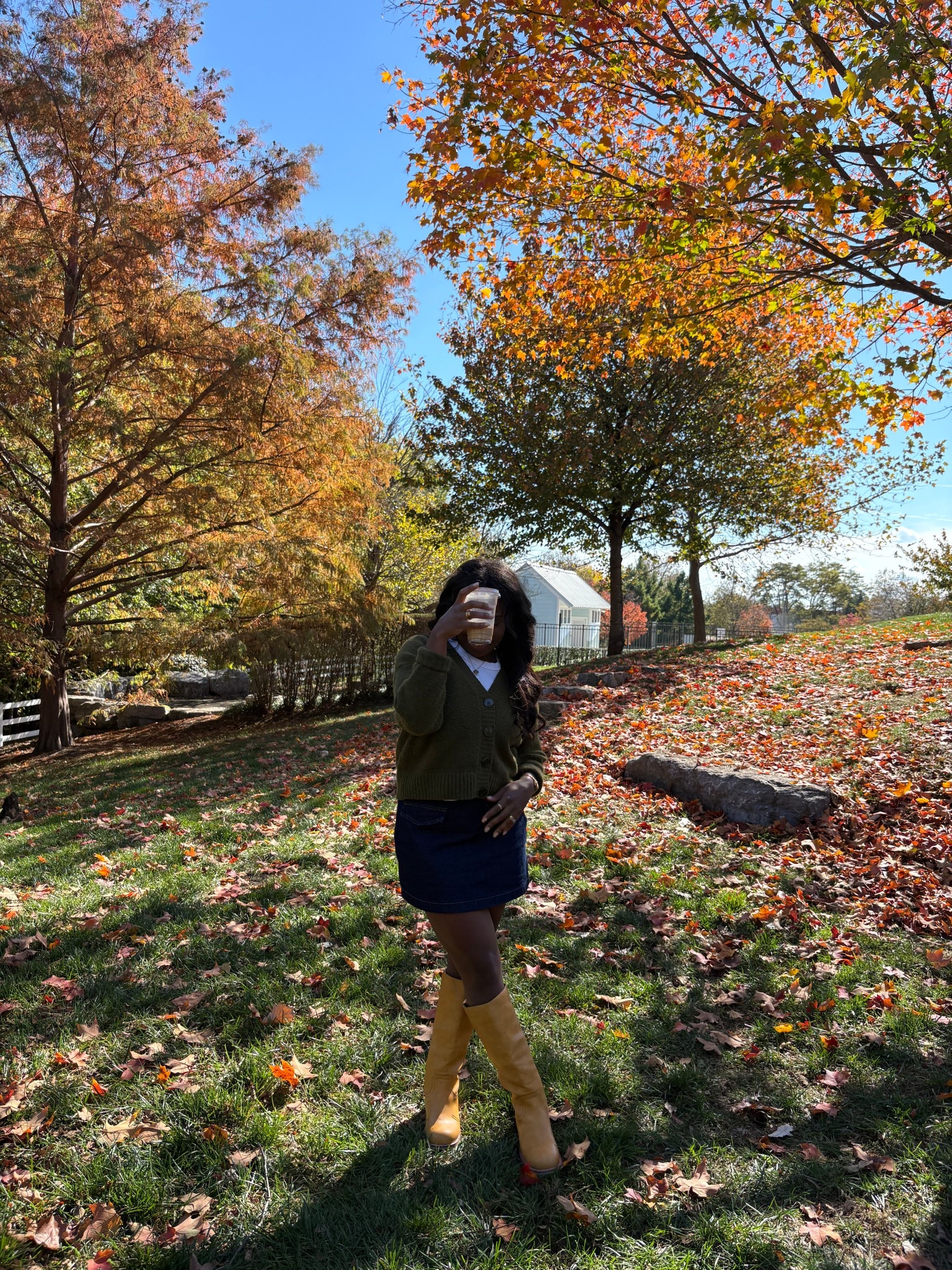 Sweater weather loading…

Sweater (old navy): medium
Top (old navy): small
Skirt (medium): lulus 
Boots: (Amazon): 8

#LTKSeasonal #LTKFindsUnder50 #LTKPetite