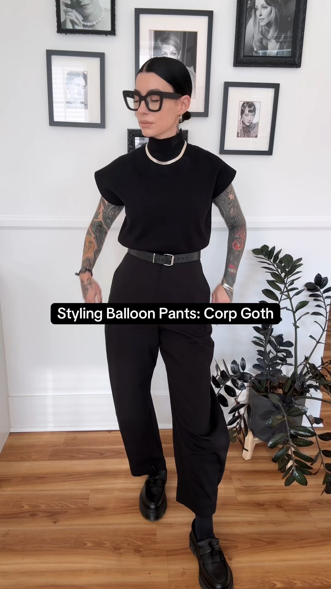 Balloon Pants styled Corp Goth

#LTKSeasonal #LTKWorkwear #LTKShoeCrush