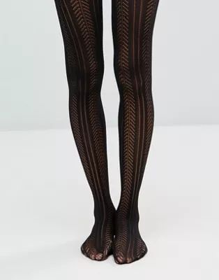 ASOS DESIGN pelerine tights in black | ASOS | ASOS US
