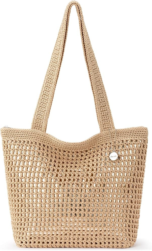 The Sak Casual Classics Tote Bag - Hand Crochet Woman's Purse For Everyday, Travel, Beach Bag - H... | Amazon (US)