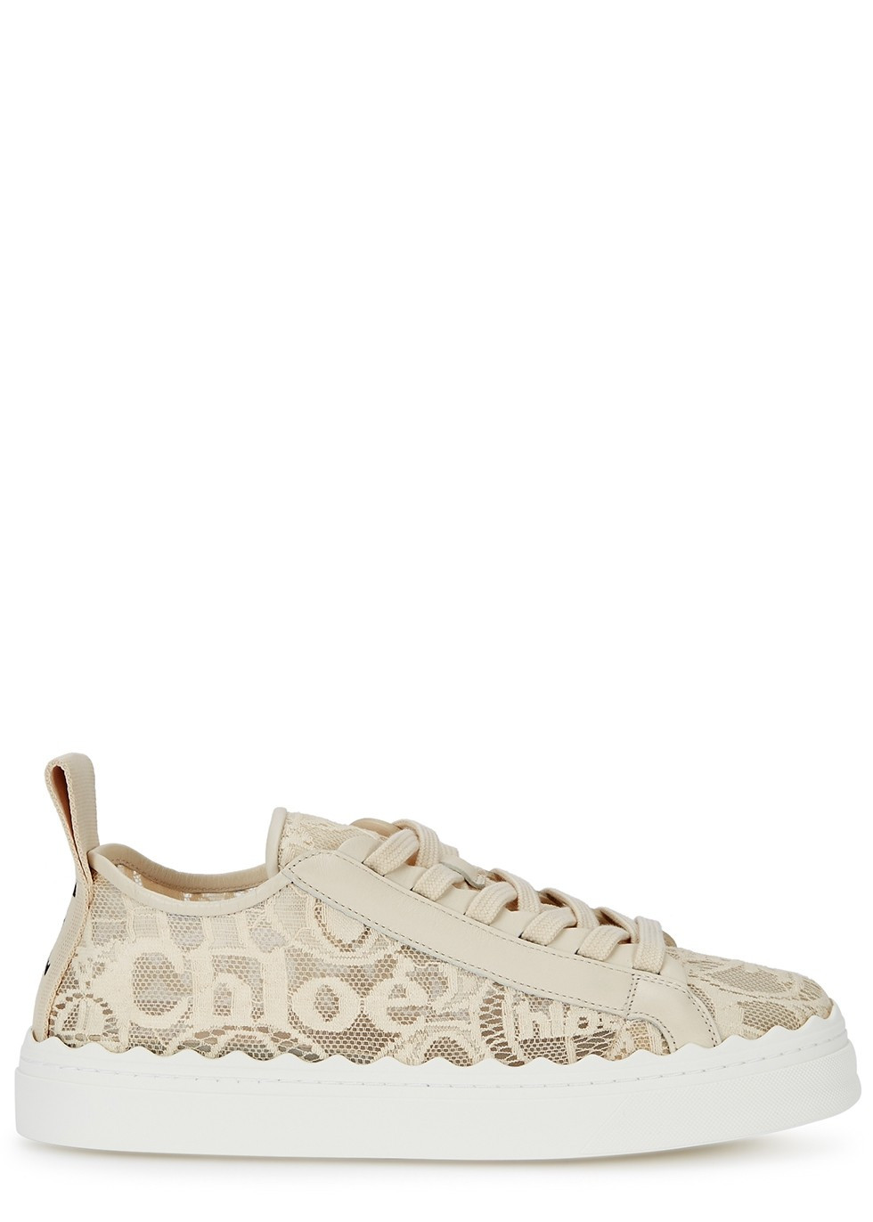 Lauren ivory lace sneakers | Harvey Nichols (Global)