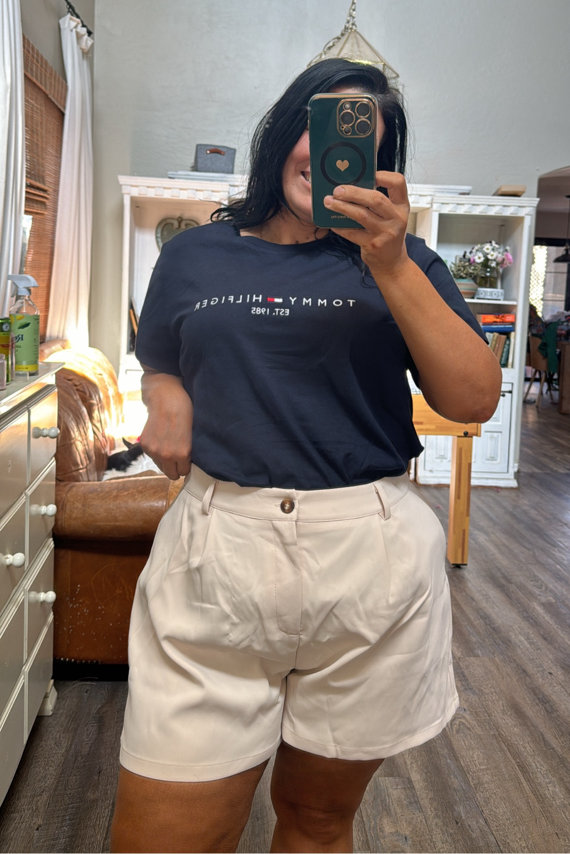 Wearing XXL in the top because I wanted it to fit a little looser. XXL in shorts, typically an XL/16 

#LTKfindsunder50 #LTKmidsize #LTKover40