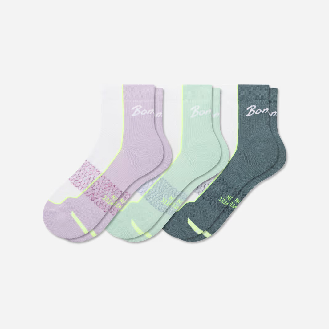 Women's Running Quarter Sock 3-Pack | Bombas