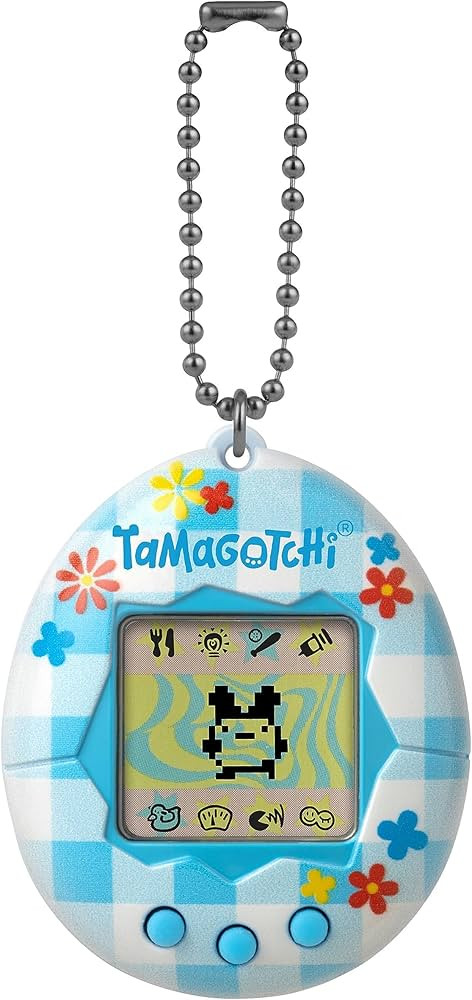 Tamagotchi Original - Flower Gingham (Updated Logo) | Amazon (US)