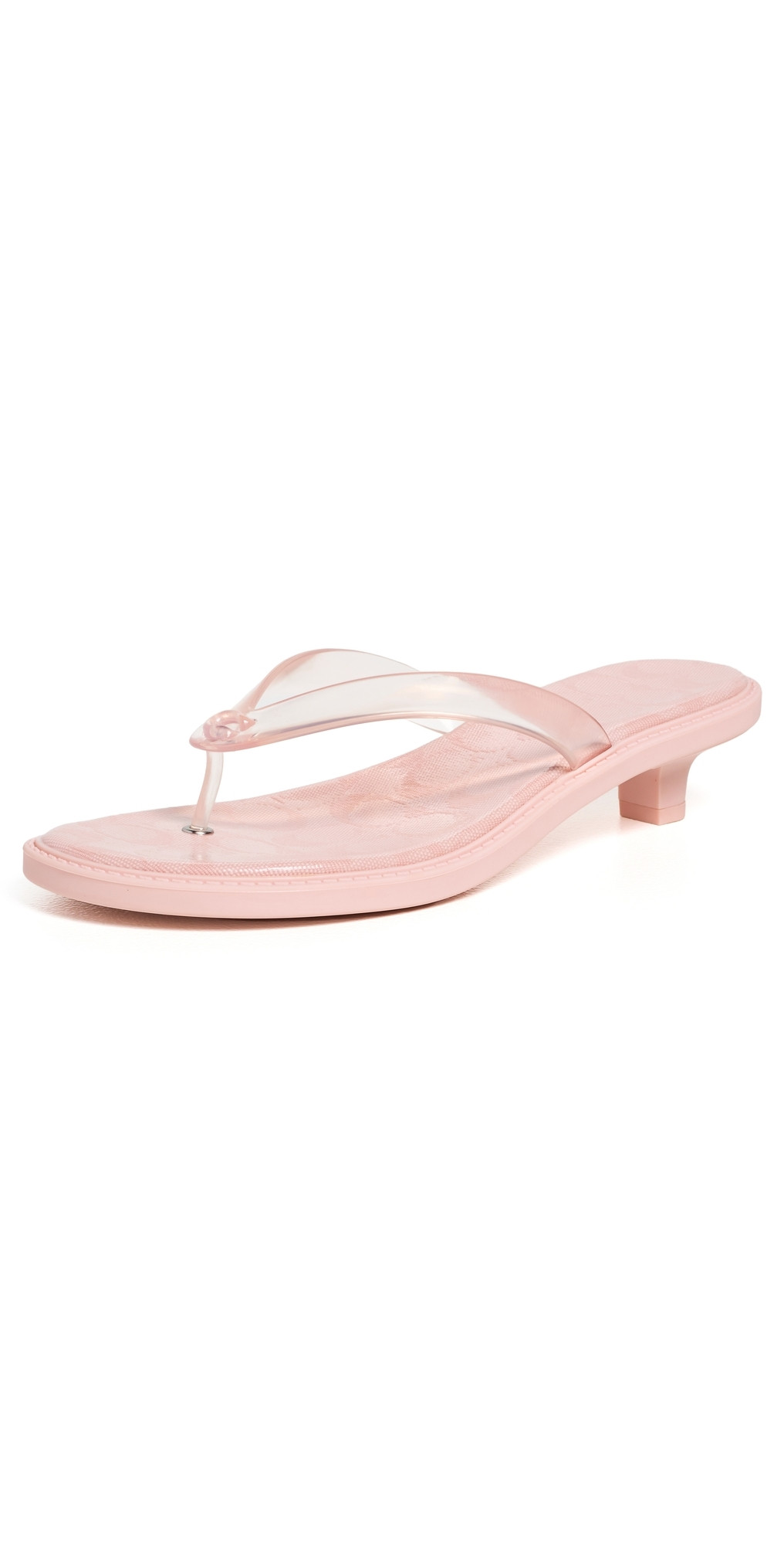 Coach Jelly Flip Flop Sandals Candy Pink 11 | Shopbop