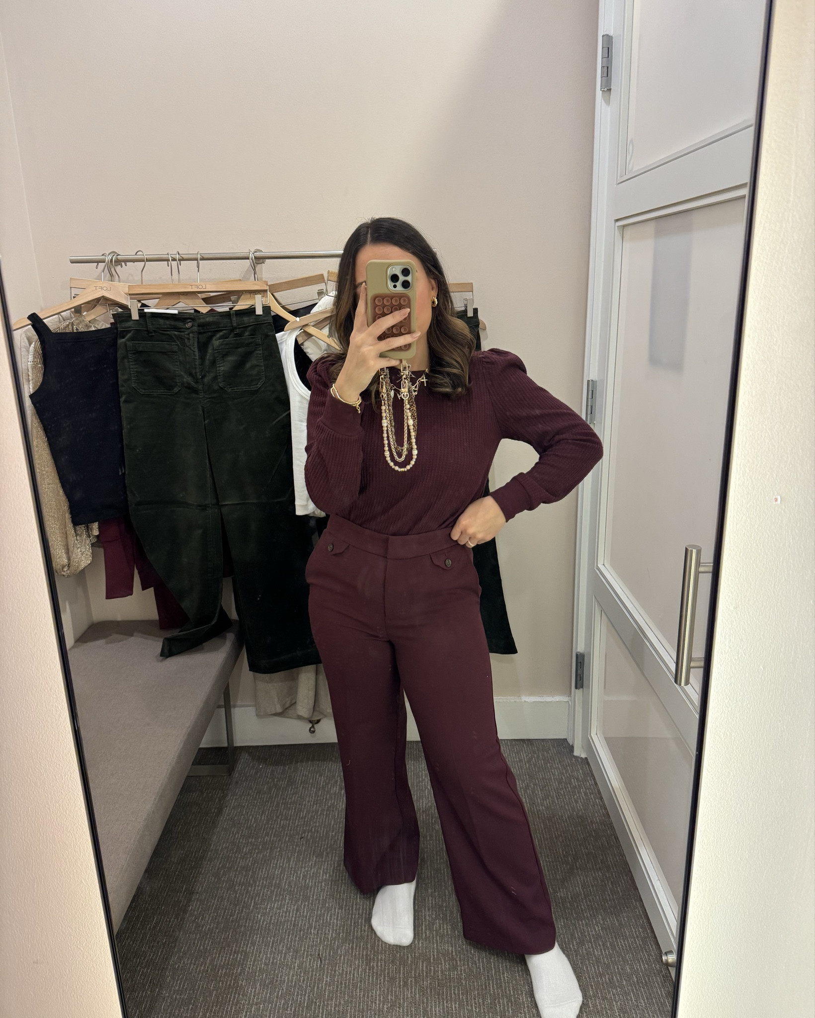 Burgundy is trending right now! I love this burgundy outfit size small top 4 pants 

#LTKCyberWeek #LTKFindsUnder100 #LTKSaleAlert