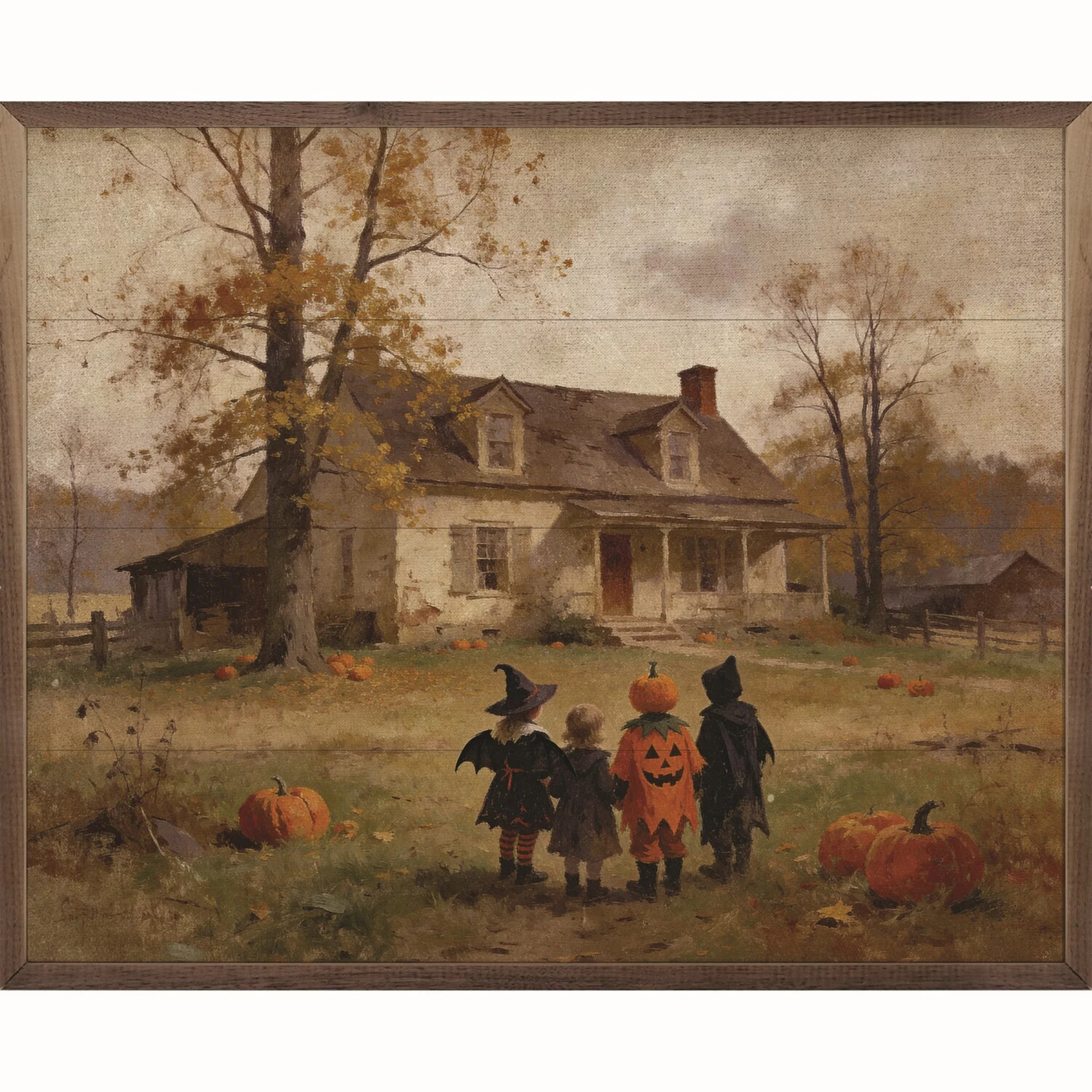 Kendrick Home Halloween Kids Framed Wall Art, Multiple | Kohl's
