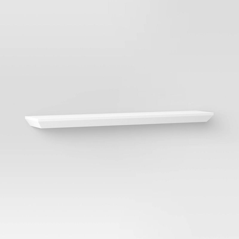 Wedge Shelf with Rod Bracket White - Threshold™ | Target