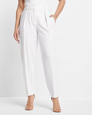 Stylist Super High Waisted Pleated Pant | Express