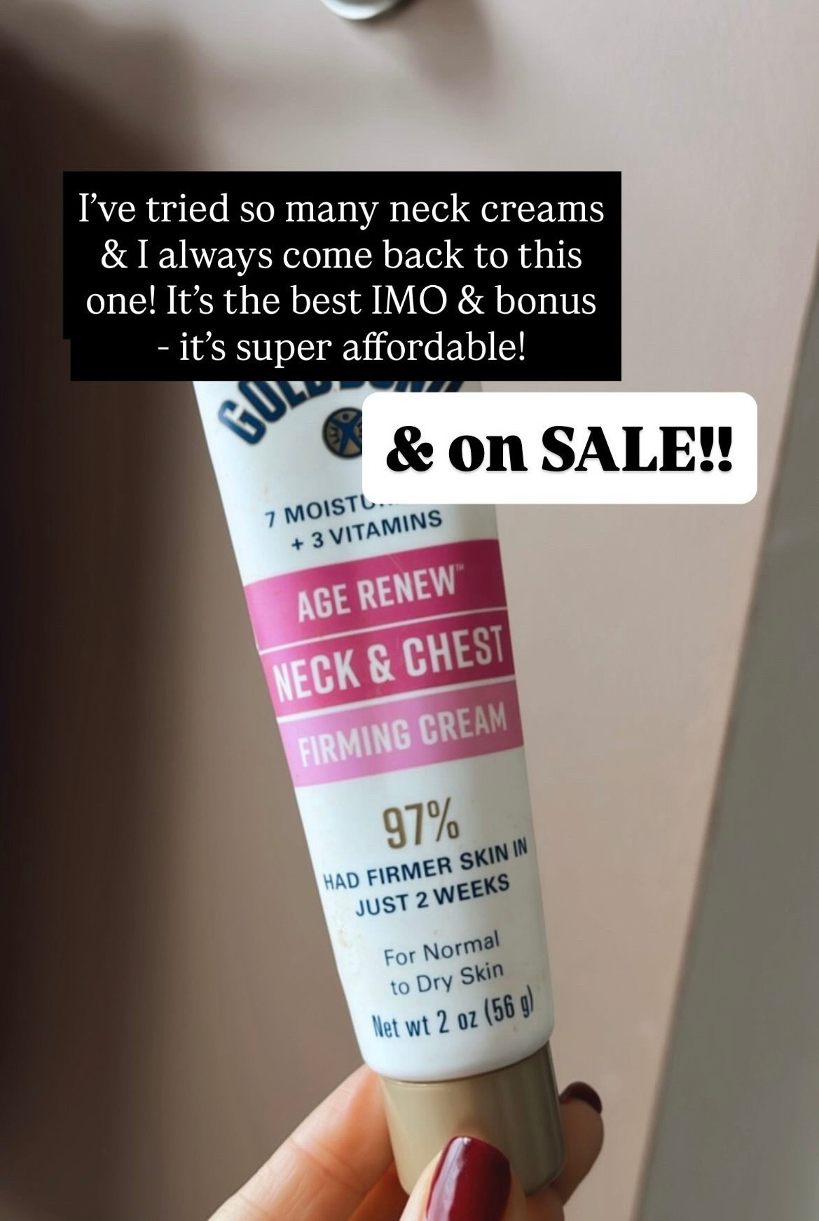 The best neck cream IMO & super affordable 

#LTKBeauty #LTKmorningroutine #LTKselfcare