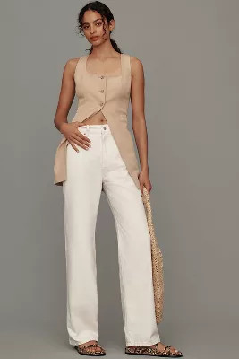 Reformation Val 90s Mid-Rise Straight Jeans | Anthropologie (US)