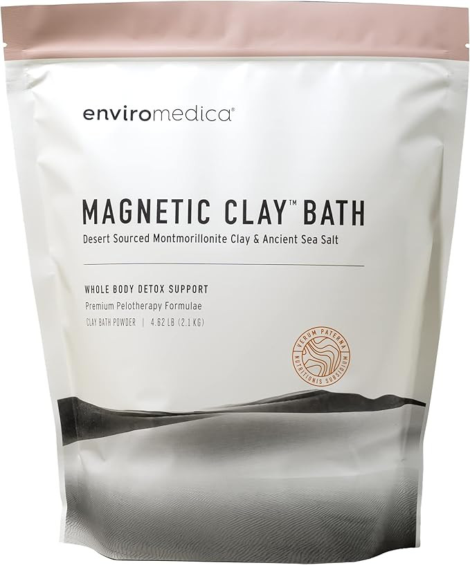 Magnetic Bentonite Clay Detox Bath – Sodium Bentonite, Calcium Bentonite, & Himalayan Salt – ... | Amazon (US)