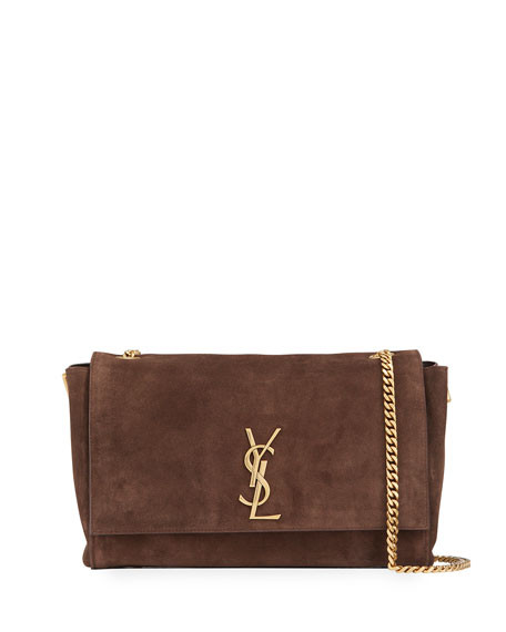 Saint Laurent Soft Kate Medium Reversible YSL Monogram Crossbody Bag | Neiman Marcus