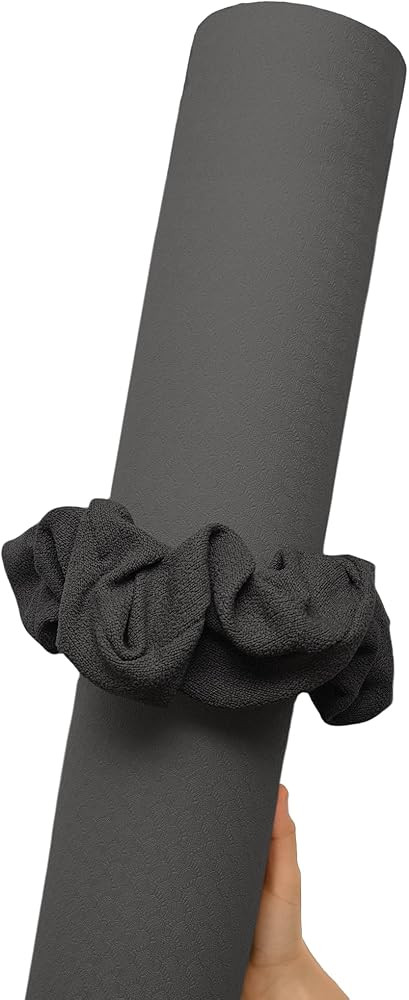 Yoga Mat Scrunchie - Holds Your Yoga Mat in Style - Durable & Elasticity Fabric - Fits All Standa... | Amazon (US)