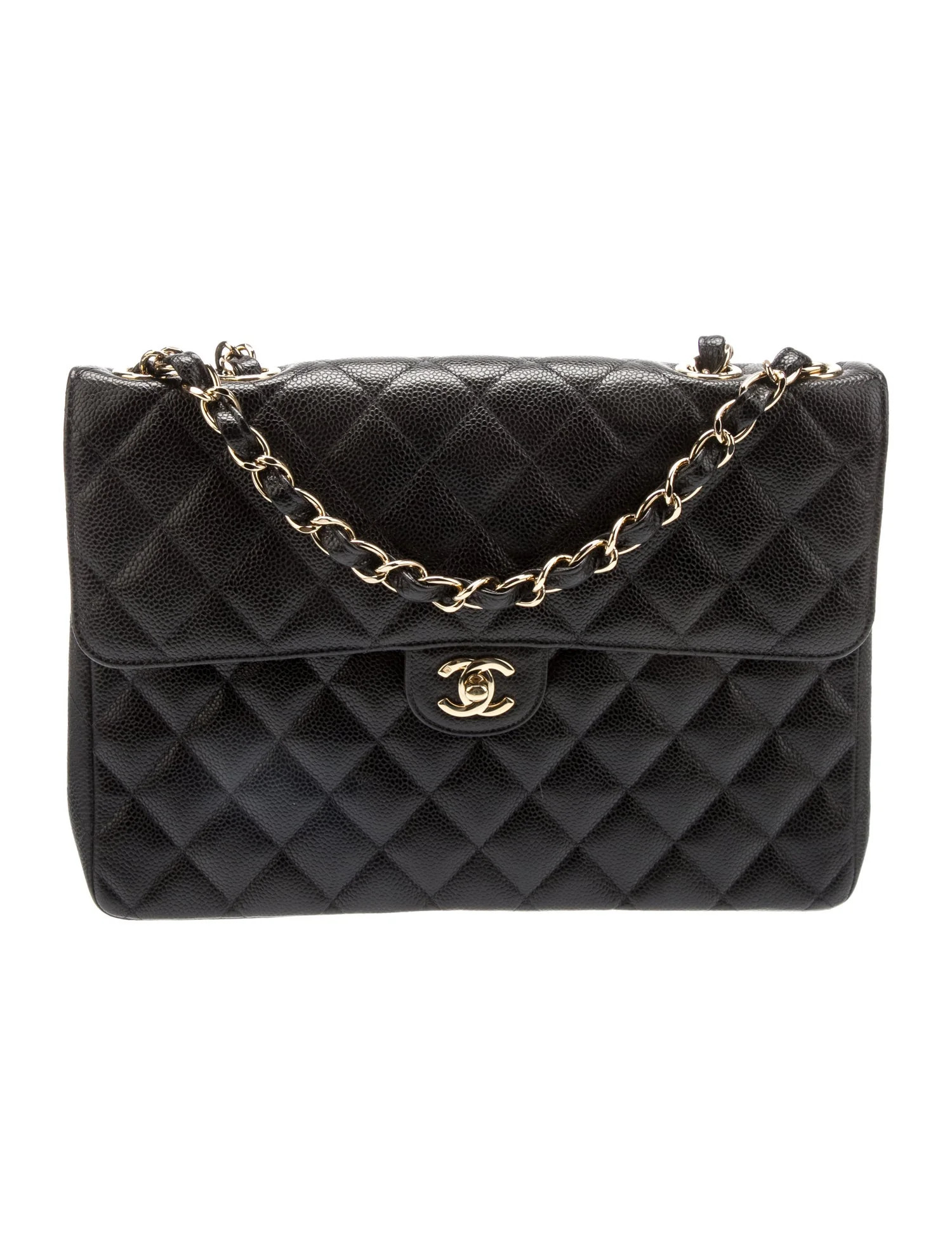 Jumbo Classic Single Flap Bag | The RealReal