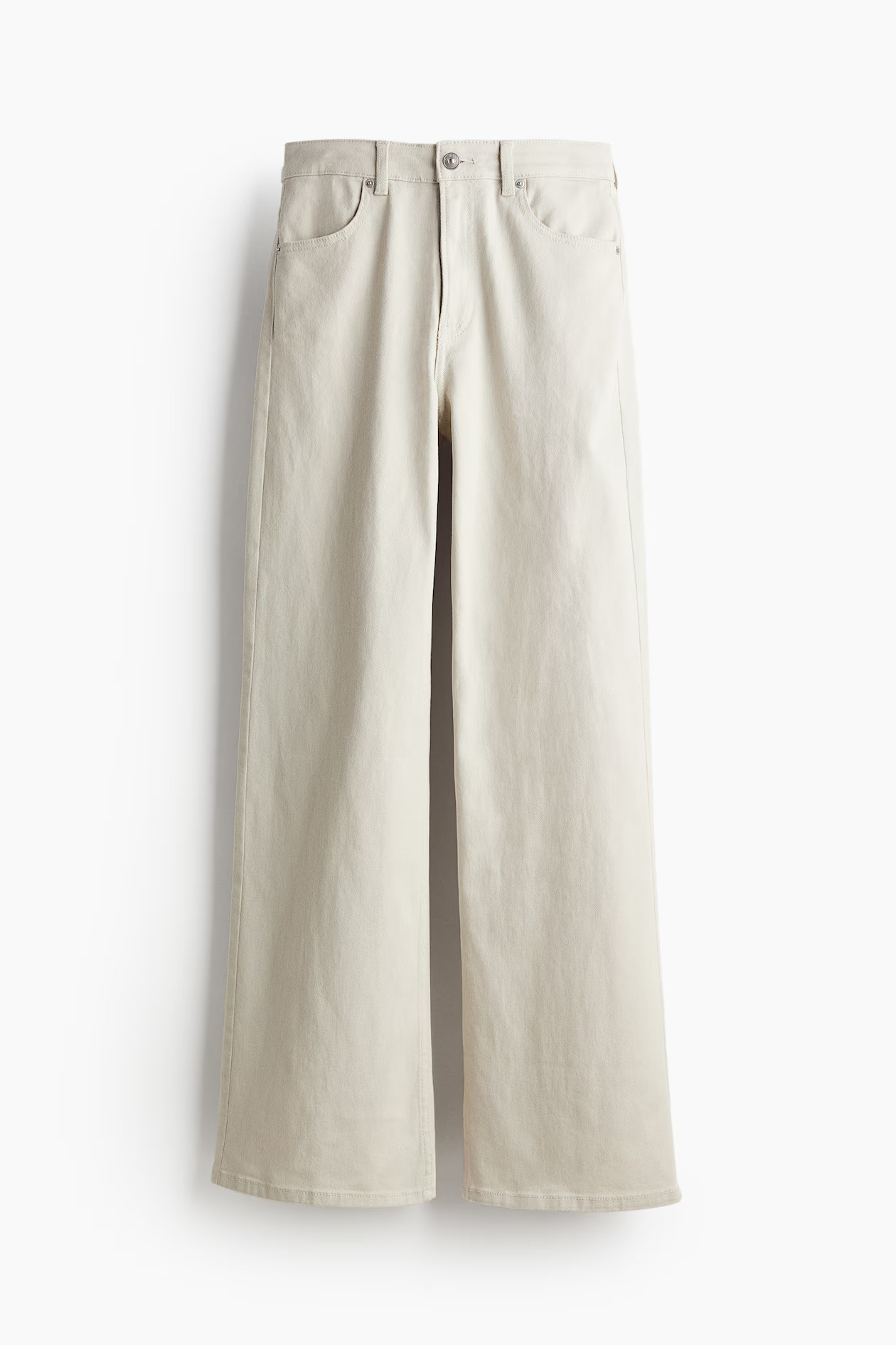 Pantalón amplio de sarga | H&M (FR, IT, ES, PT, BE)