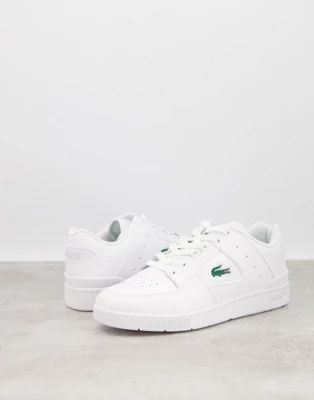 Lacoste – Court Cage – Sneaker in Triple-Weiß | ASOS (Global)