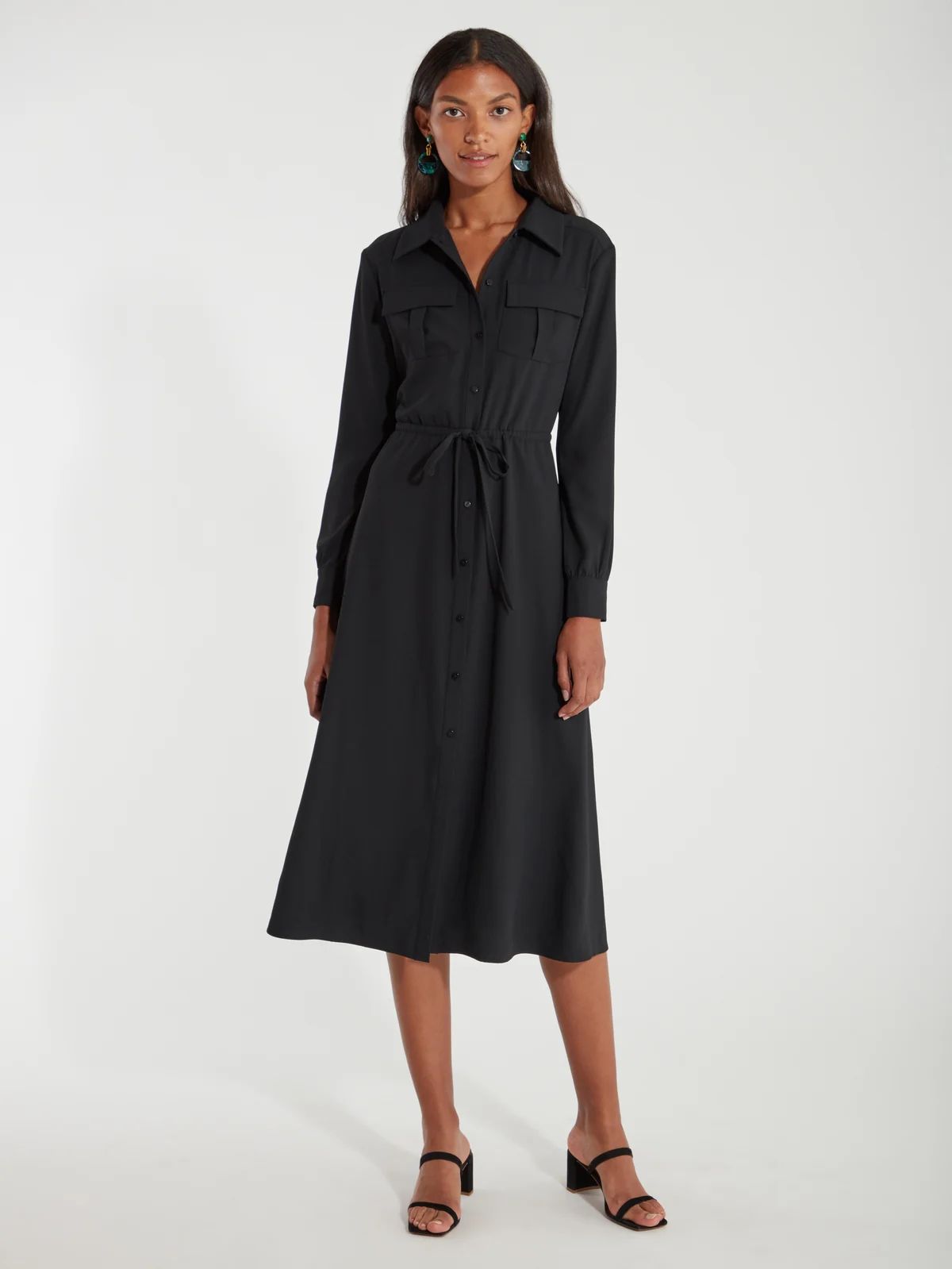 Sofia Midi Shirt Dress | Verishop