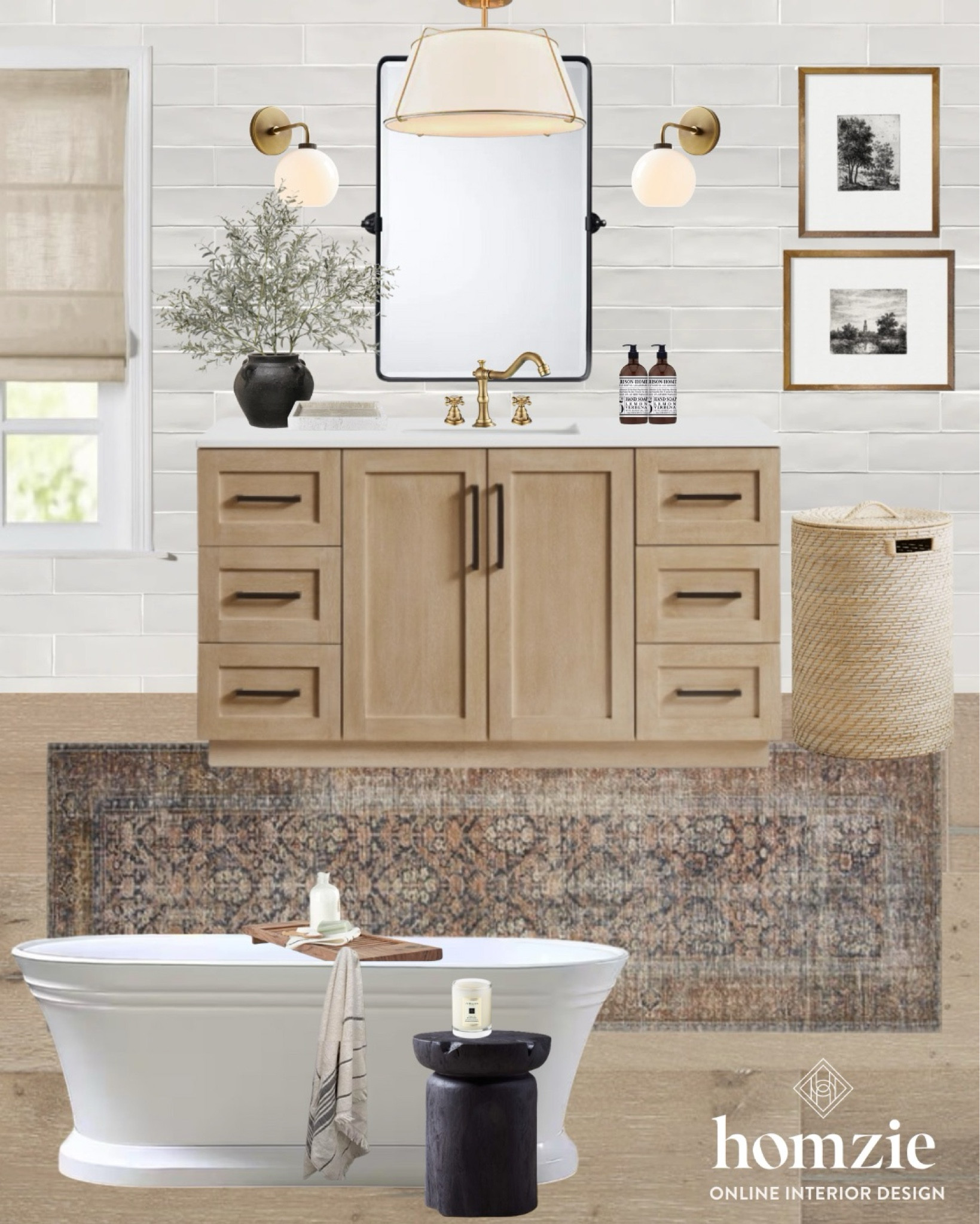 What a gorgeous bathroom design! Loving the gold accents with the neutrals!!

#LTKfamily #LTKhome #LTKstyletip