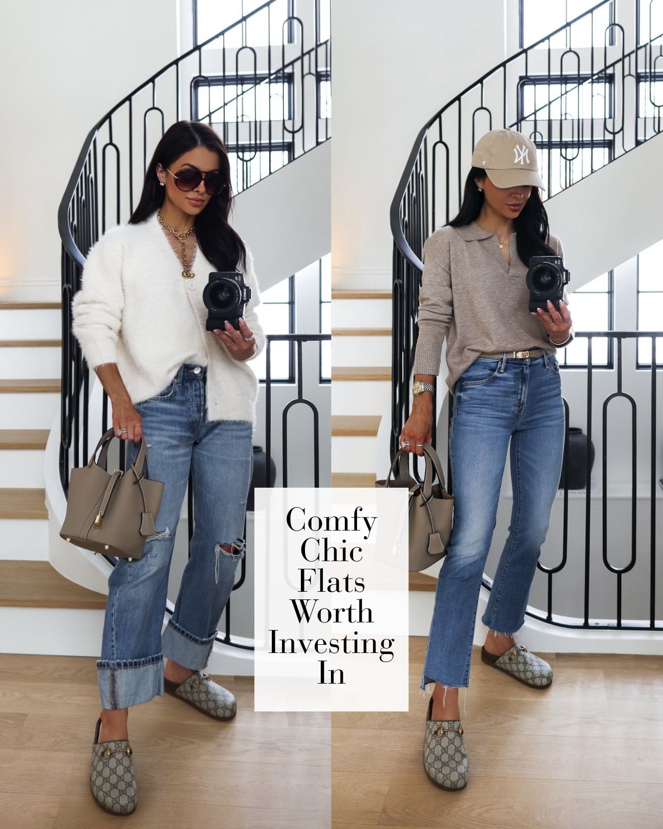 These outfits are such easy casual Spring looks. Comfortable enough to run errands while still being polished enough for a lunch date. These Amazon accessories are some of my recent go-tos & the Gucci mules are on repeat all season!

Nordstrom Ankle jeans - size 24 TTS
Amazon sweater - size XS 
Gucci mules - run TTS

Miamiamine spring outfit inspo casual style Nordstrom denim chic daily wear Amazon accessories fuzzy sweater outfit Spring style transition wardrobe elevated basics business casual spring workwear 


#LTKOver40 #LTKootd #LTKPetite