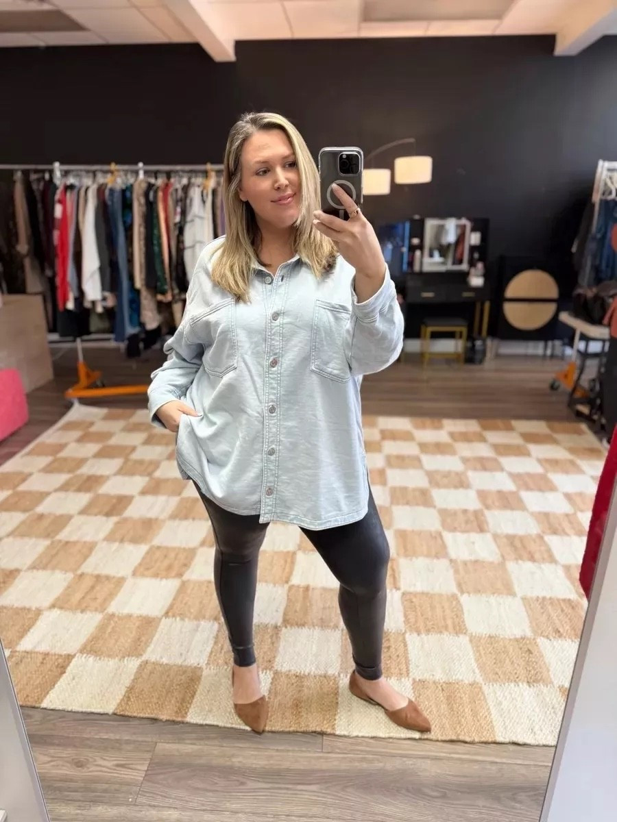 These leather leggings are on sale now! I wear the 2X in the leggings, linking similar tops!

Use my discount code ASHLEYDXSPANX sitewide for new customers!

Plus size fashion, everyday outfit idea, leather leggings, comfy casual, spanx finds

#LTKMidsize #LTKPlusSize #LTKSaleAlert