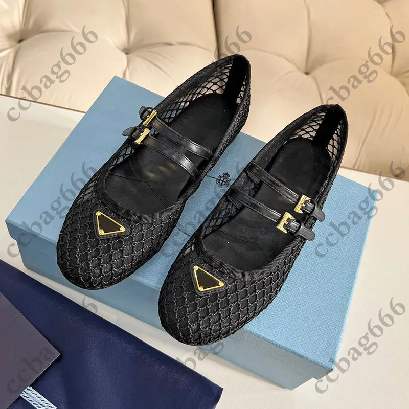Save Big on Bulk Mary Jane Ballet Flats Designer Ladies Flat Diamond Breathable Mesh Ballet Shoes... | DHGate