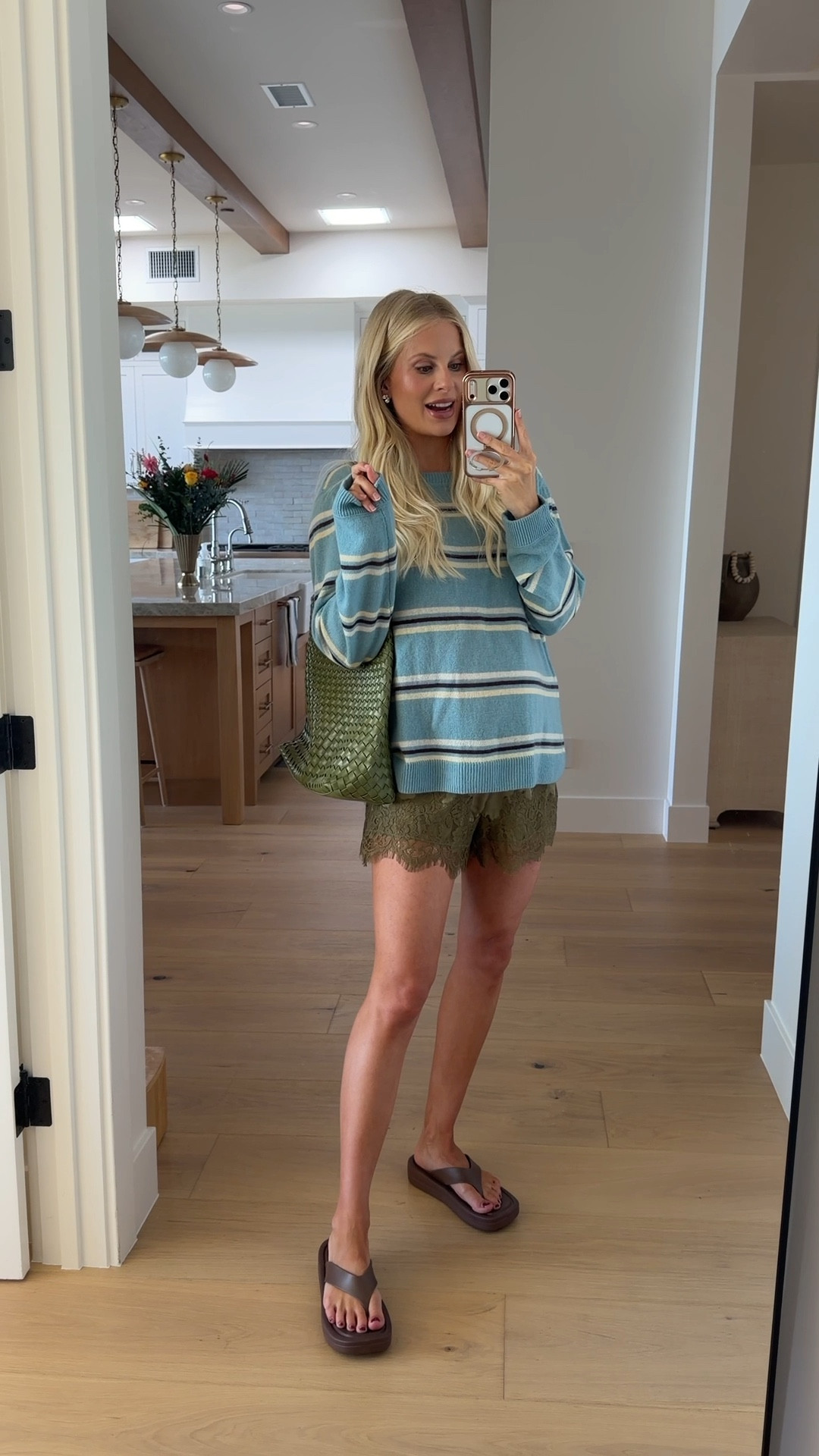 Code KATHLEEN20 for 20% off orders $100+! Wearing a medium in sweater and shorts (sized up for pregnancy but didn’t need to in shorts ), shoes are 8 (typically a 7.5). #kathleenpost

Spring transition outfit, errands outfit, casual lunch date, farmers market look, bump friendly, maternity look#LTKspring



#LTKSpringSale #LTKBump #LTKootd