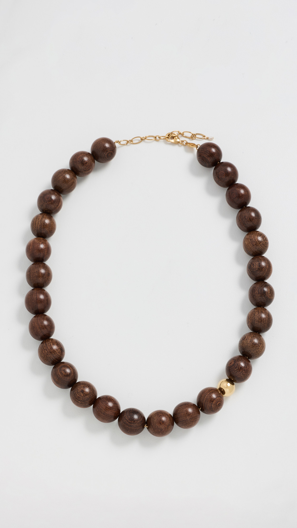 Anni Lu Woody Necklace Hot Chocolate One Size | Shopbop