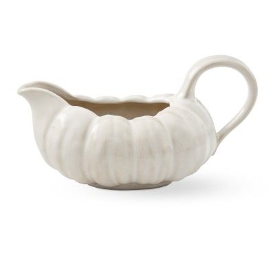 Sculptural Pumpkin Gravy Boat | Williams-Sonoma