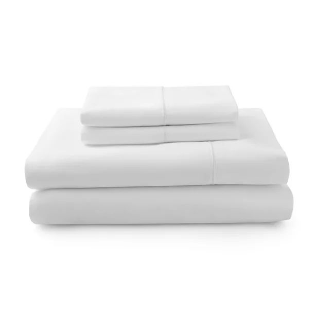 Better Homes & Gardens 400 Thread Count Hygro Cotton Bed Sheet Set, Queen, Artic White | Walmart (US)